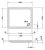  Duravit Starck 720018 1200x1000x85 мм