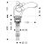 Hansgrohe Axor Carlton  Смеситель для раковины 17032000
