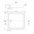 Cersanit TAKO 90/16 S204-014 90x90