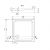 Cersanit TAKO 80/6 S204-011 80x80