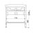 Caprigo ALBION 80 796 мм x 460 мм