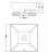 Gessi Mimi 37503 45 х 45 см