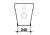 Ceramica Dolomite Mia J437100 36 X 56 см