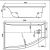 Vagnerplast Veronela offset P 160х105 см