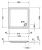 Duravit Starck 720011 1000x1000x85 мм