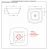 Hidra LAVABO APPOGGIO SQUARE 43X16