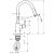 Hansgrohe Talis S² Variarc  Смеситель для кухни, однорычажный, с выдвижным душем