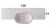 Globo Bowl SC025.BI - 140x51