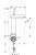 Hansgrohe Axor Starck X  Cмеситель для маленькой раковины 10071000