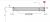 RIDEA Towel Bar 100х800