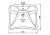 Ceramica Dolomite Atlantis J040300 67 x 60 cm