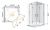 Cezares QUADRO R2 900х900х2000