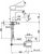 Сisal Cubic Monocomando bidet CU 00055 0