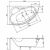 BESCO Finezja Nova 155 L 155x95
