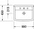 Duravit Starck 3 030055 55х43 см