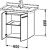 Duravit X-large 60x66,8 см
