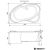 Aquanet Capri 170x110 левая