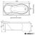 Aquanet Grenada 180x90