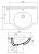Althea Ceramica Contract Hola 65 65х53 см