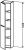 Duravit X-large 30x24х132 см