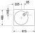 Duravit Scola 068460 61,5х46 см