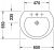 Duravit DARLING NEW 262165 65х55 см