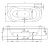 Bette BETTEFAMILY OVAL 7450 185х85