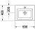 Duravit 2nd floor 079050 50х40 см