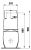 Laufen ALESSI  2297.6 + 2697.1