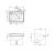 Devon & Devon Sanitarwara Collection Tifani console 49x64 см