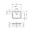 Gentry Home Balasani встраиваемая раковина 52 х 42,5 см