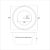 Linkasink Small Round Flat Bottom BB104  40,6х40,6 см