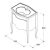 Caprigo BOURGET 70 706 мм x 431 мм