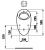 Laufen IL BAGNO ALESSI 4097.5.000