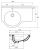 Althea Ceramica Contract Hola 78 SX 78х53 см