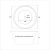 Linkasink Small Round Flat Bottom CB104  40,6х40,6 см