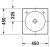 Duravit Architec 032045 45х45 см