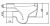 OXO Унитаз подвесной CW 6029