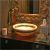 Linkasink Striped Onyx Vessel MV03  43,2х43,2 см