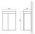 BelBagno CAPELLA BB500BHLC/LEFT/BL 500x720