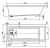 Vagnerplast Cavallo 170 170х75 см