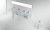 GSG glass Wall hung washbasin Glass GLLA80 80x36