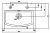 OXO Раковина подвесная BA 1024 40х31 см