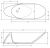 GSG Bathtub free standing TOVA205