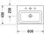 Duravit 2nd floor 049160 60х43 см