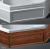 Simas Vasche da bagno 30100 140x140 см 