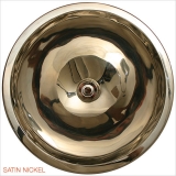 Linkasink Bronze Large Round Smooth BR003  43,2х43,2 см