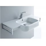 Disegno-Сeramica CONSOLLE SEMINCASSO QUBO  872  101x35,5