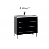 Aquanet Верона 90  (напольная 3 ящика) 902x872x480