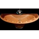 Ammonitum Taurus Washbasin 120x60 раковины из дерева